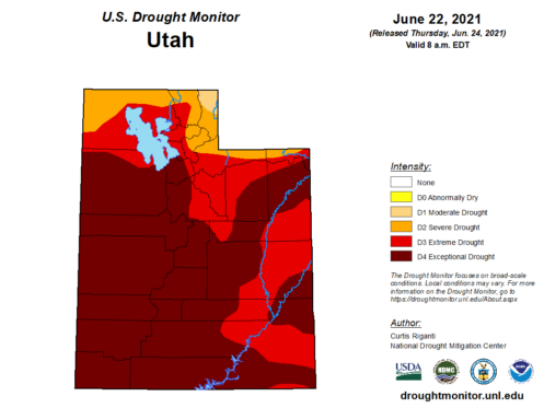 Droughts in Orem, UT