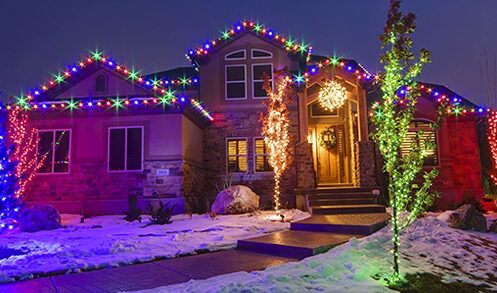 Christmas Lights in Orem, UT
