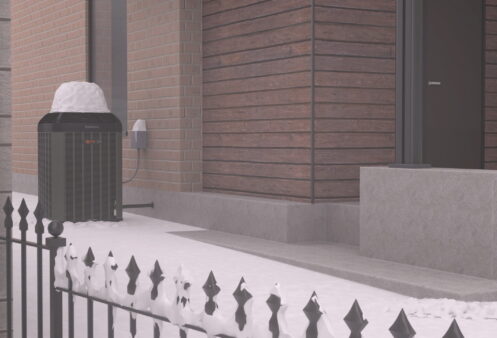 HVAC in winter in Orem, UT