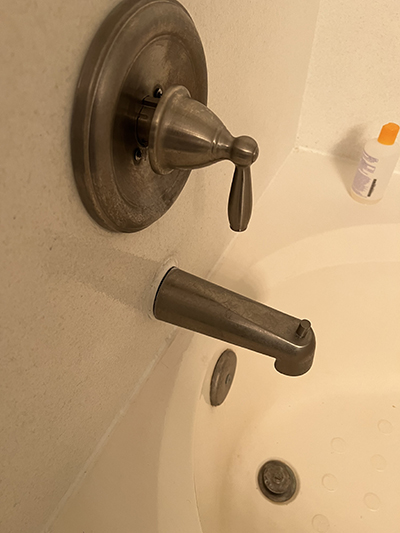 Leaking Tub Faucet